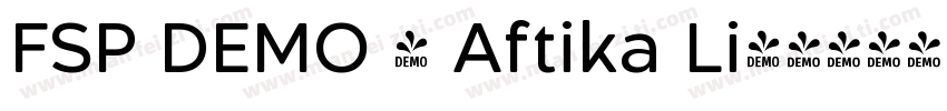 FSP DEMO - Aftika Li字体转换